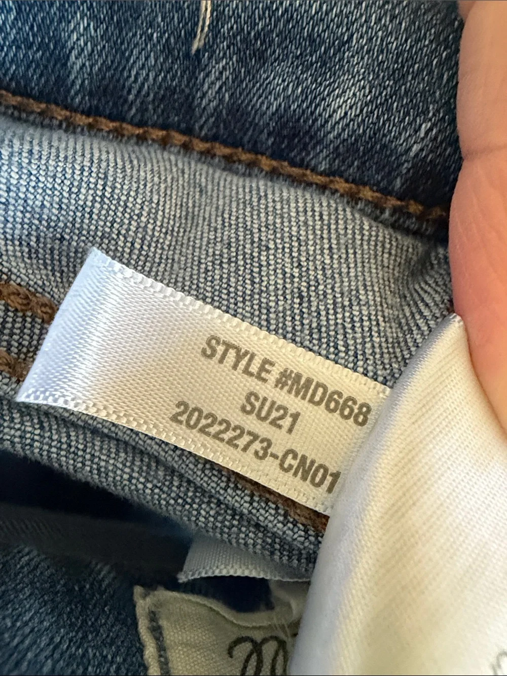 Madewell 11” Roadtripper Jeans Supersoft Hampstead Wash MD668 Size 30